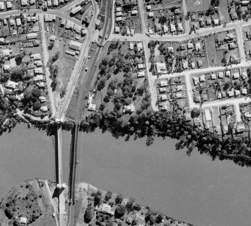 Aerial of the Witton site in 1936.