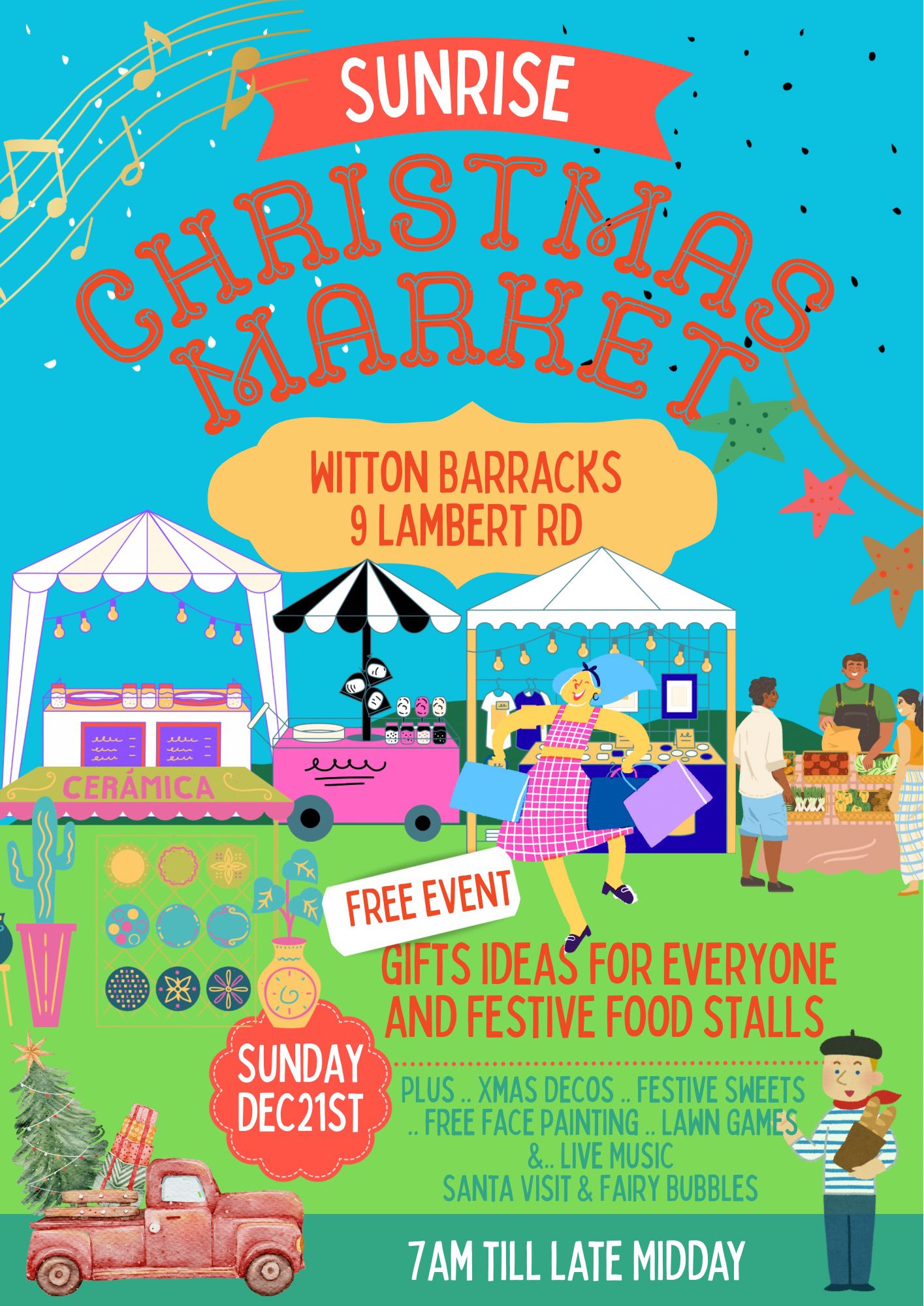 Witton Barracks Sunrise Markets